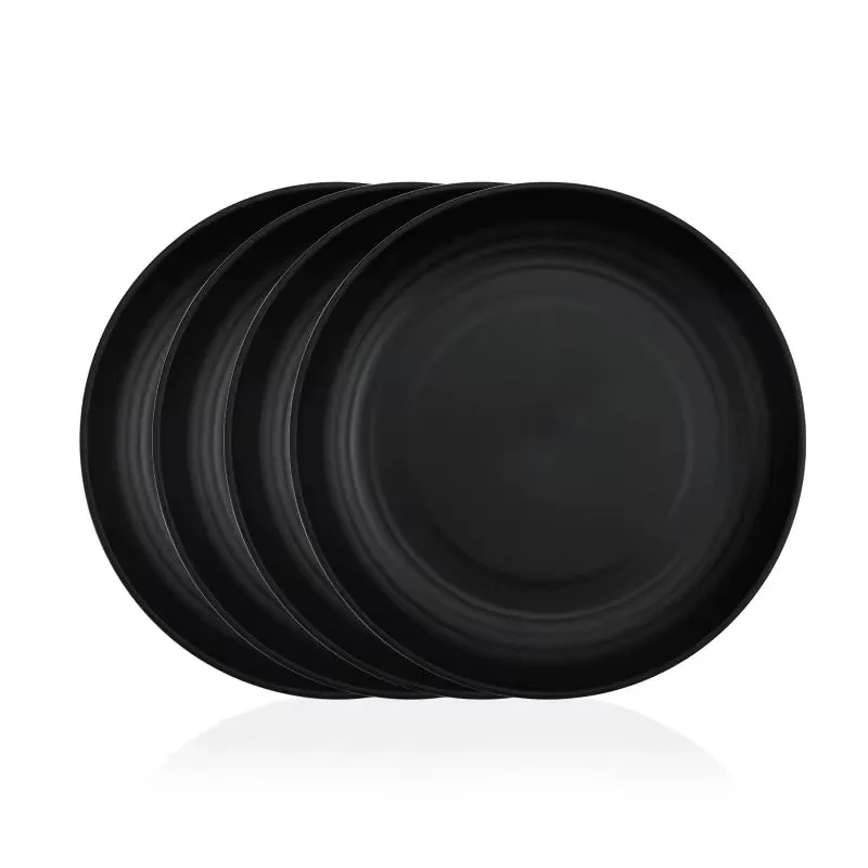 أطباق عشاء منزلية قابلة للتحلل  - Household Disposable Round Wheat