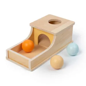 جديد الكائن الدوام مربع وسائل تعليمية منتسوري . New Object Permanence Box Montessori Teaching Aids