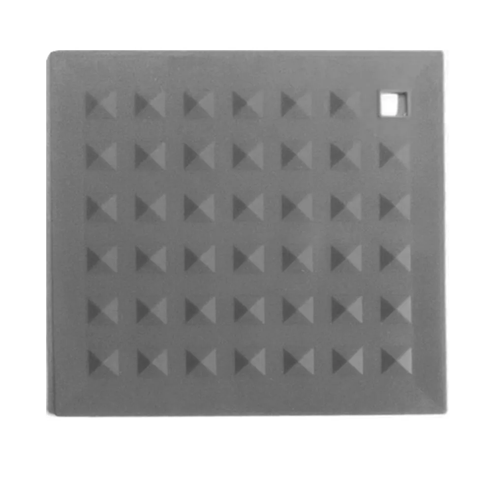 2 Pc Silicone Pot Holder Trivet Heat Resistant Non-Slip 7" Square Mats Placemats