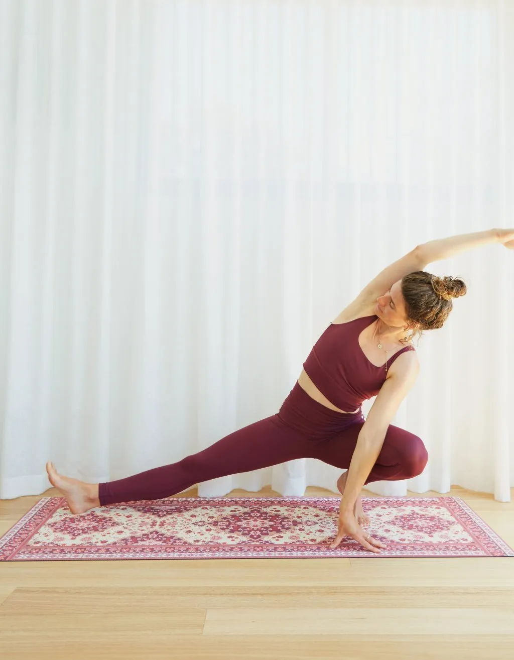 4 mm Turkish Delight Yoga Mat   Strap