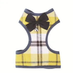 Adjustable Plaid Vest Leash For Cat Dog
