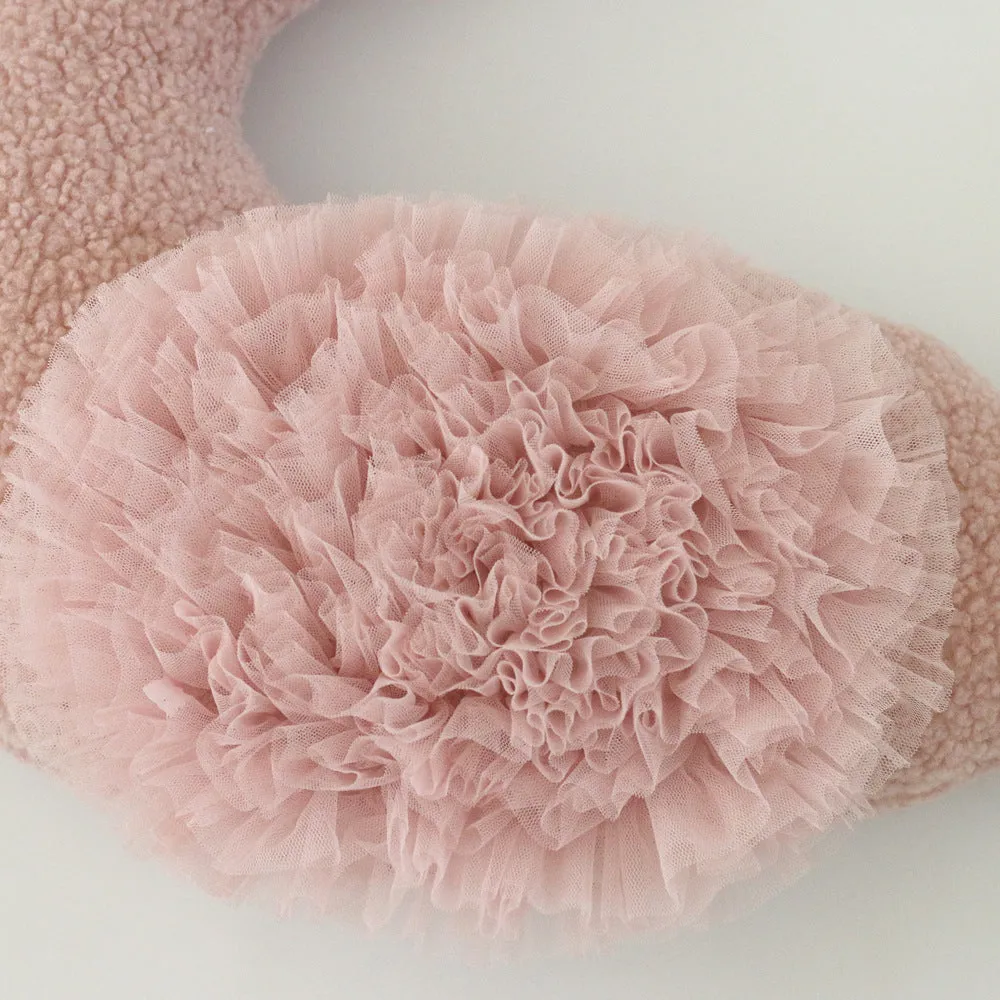 Babymoon Flamingo Posing Pillow | Photoshoot Prop | Posing Aids | Pink