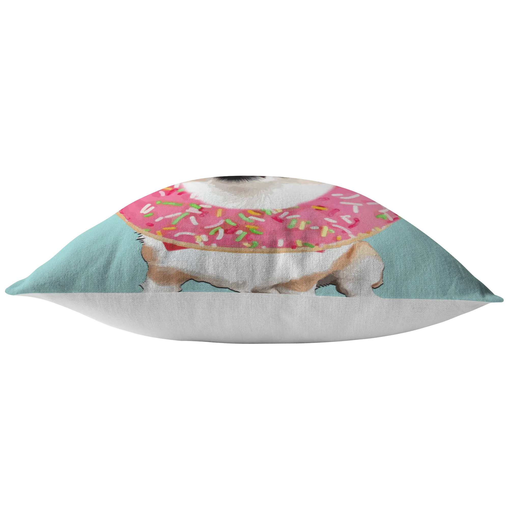 Corgi - DONUT WORRY, BE HAPPY Pillow