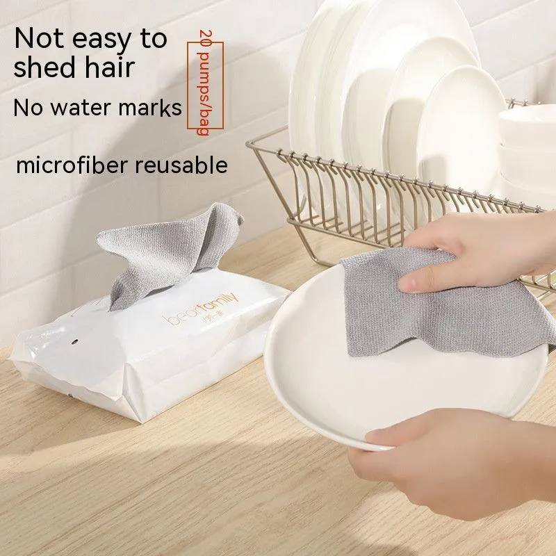 Disposable Removable Rag Microfiber