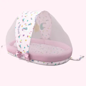 Fancy Fluff Organic Multipurpose Mosquito Net Set - Unicorn
