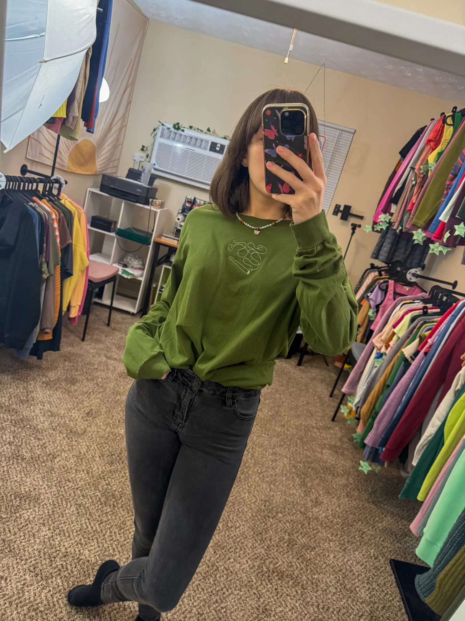 Joint Green Long Sleeve L