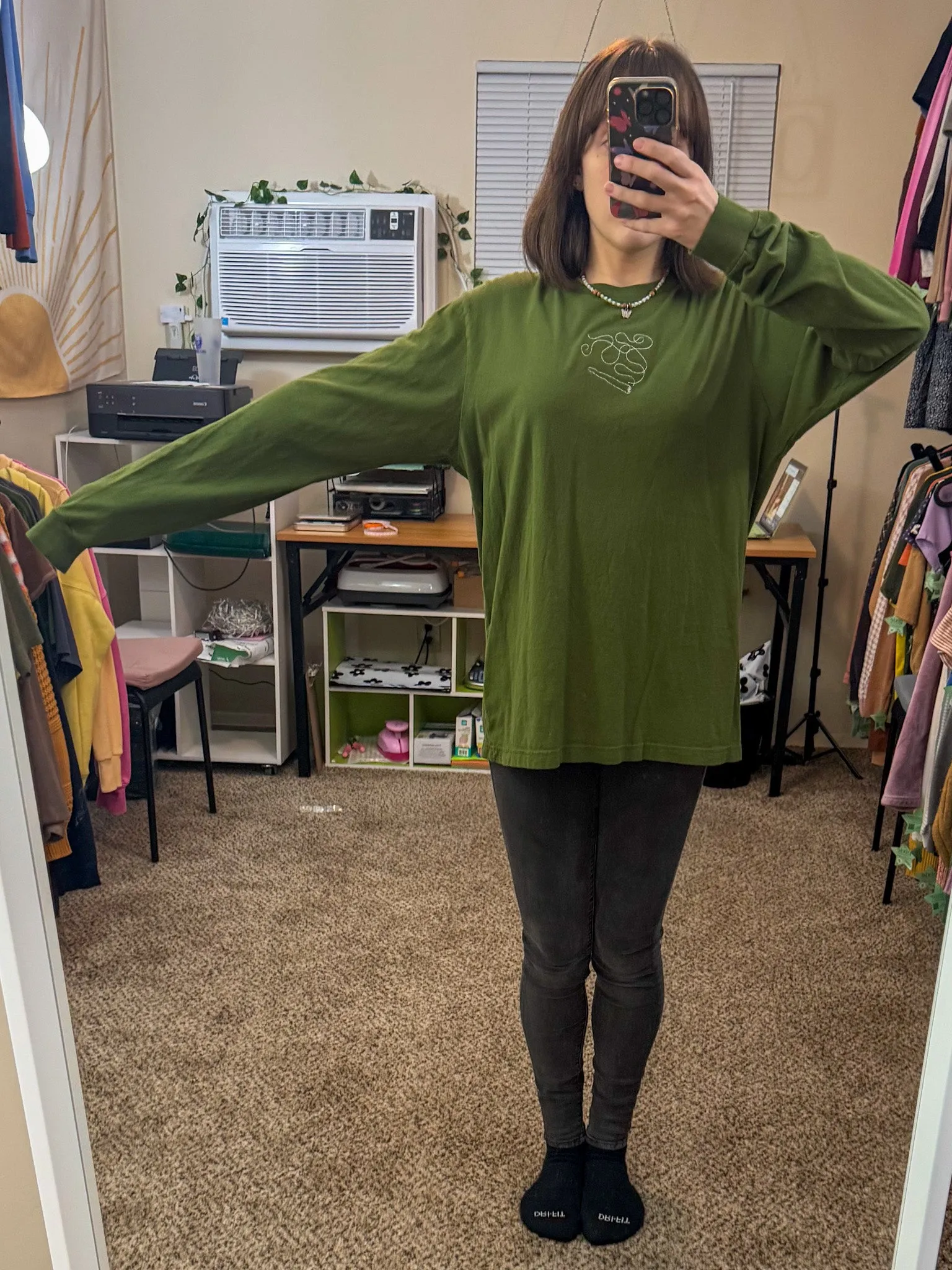 Joint Green Long Sleeve L