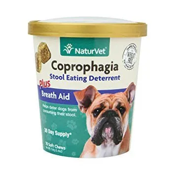 NatureVet - Coprophagia Stool Eating Deterrent Soft Chews