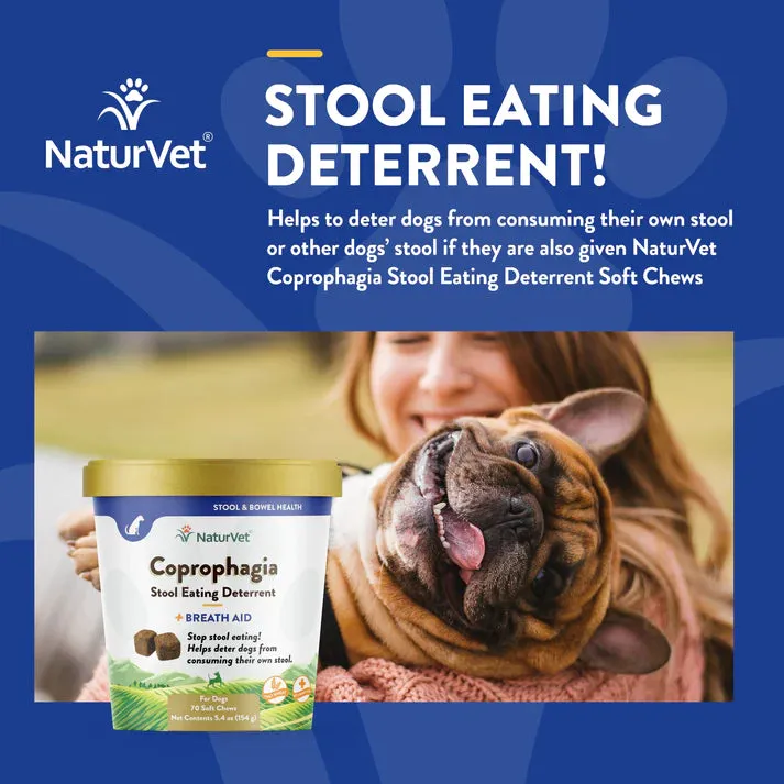 NaturVet Coprophagia Stool Eating Deterrent Soft Chews