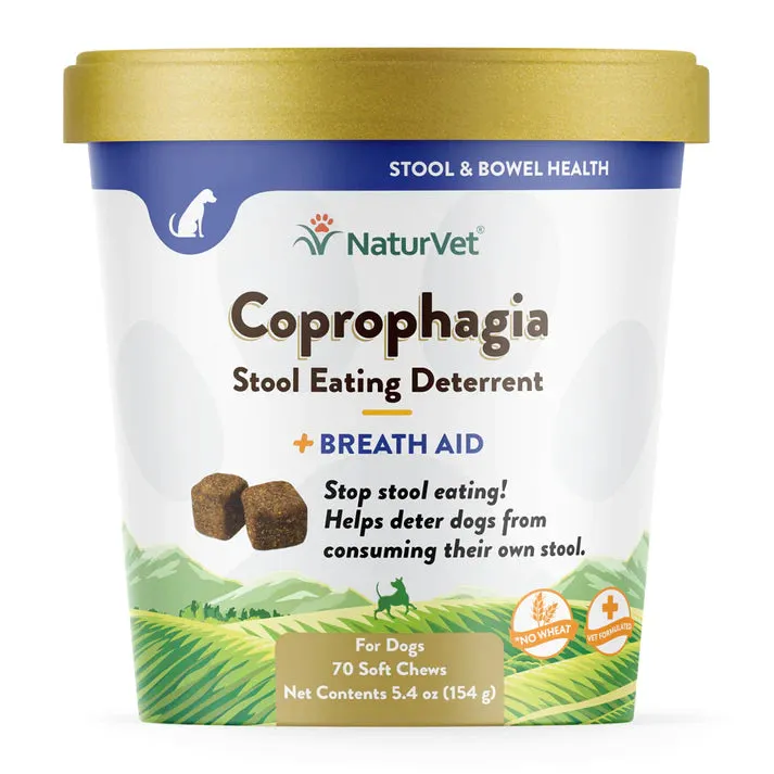 NaturVet Coprophagia Stool Eating Deterrent Soft Chews