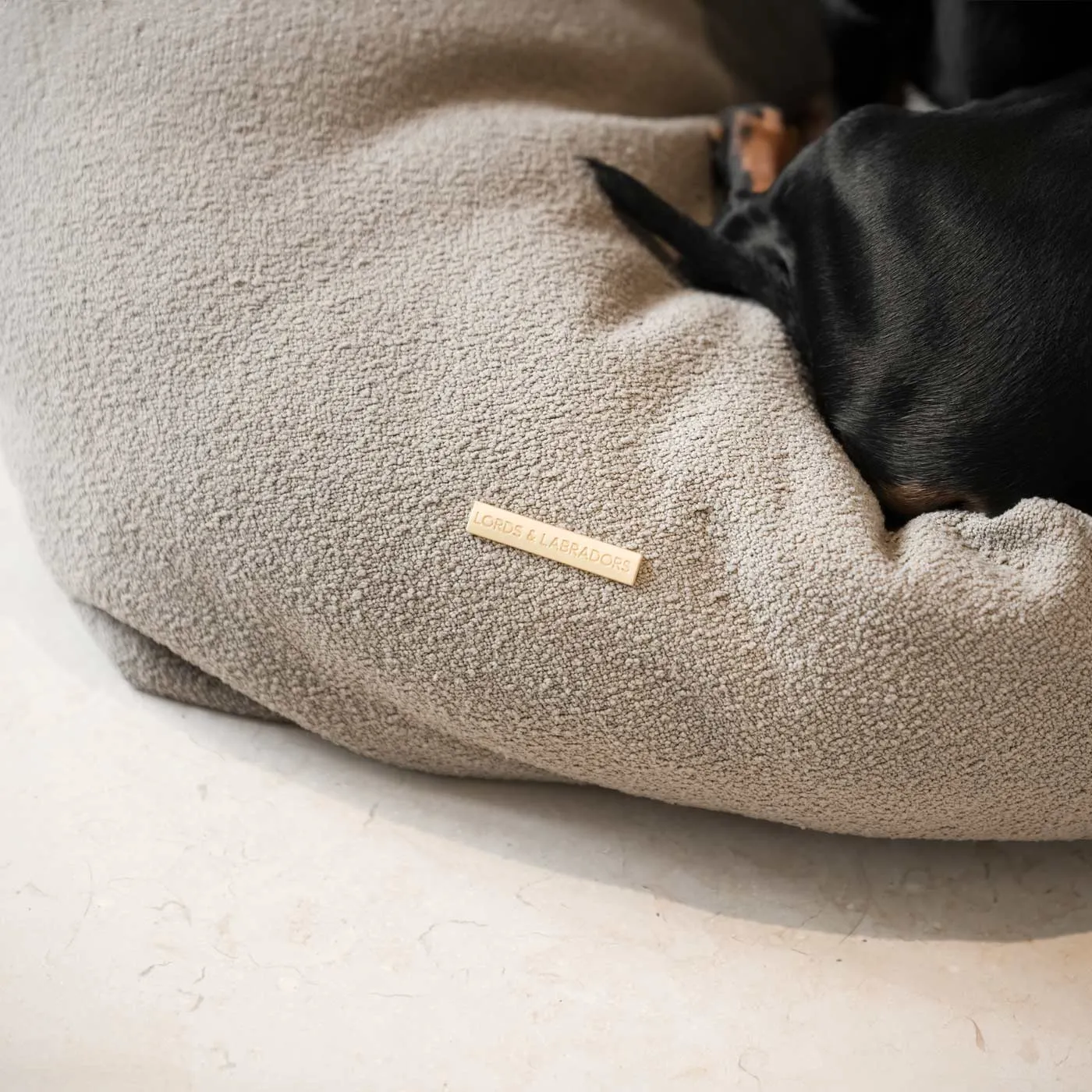 Snooze Pouff in Putty by Lords & Labradors