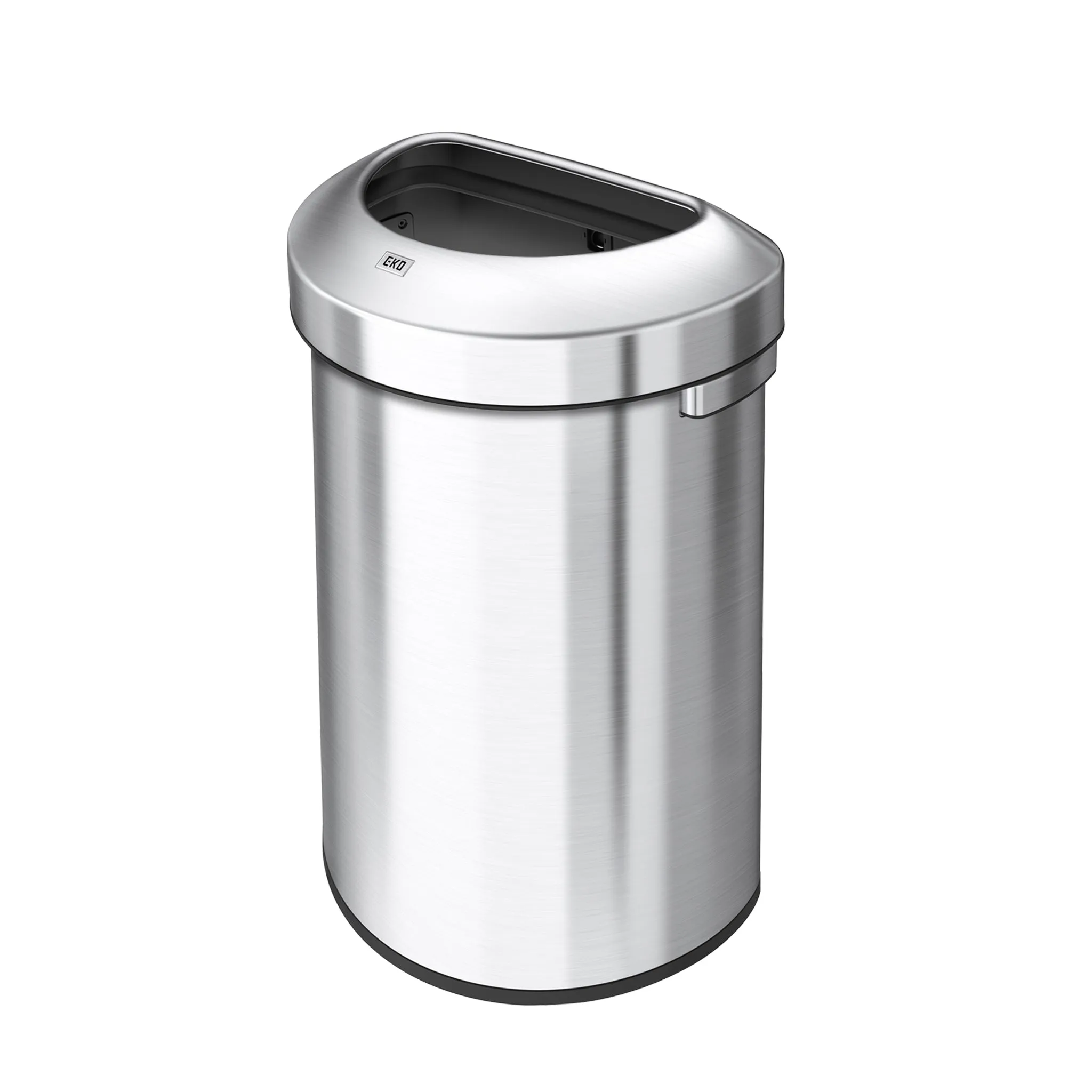 Urban 21 Gallon Semi-Round Open Top Waste Bin, 80L