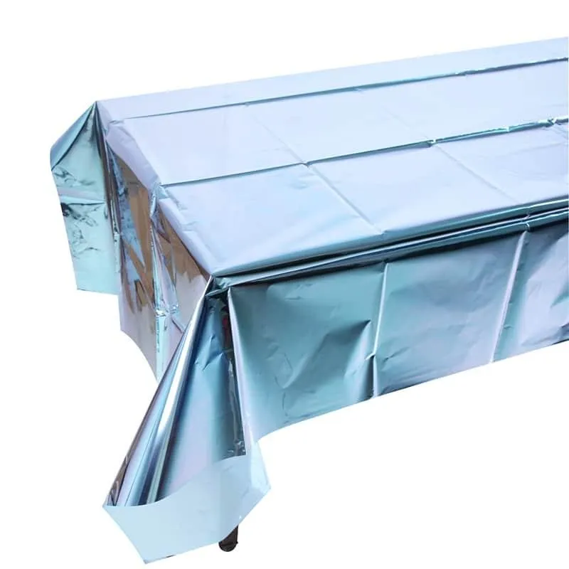 Waterproof Party Glitter Disposable Table Cloth